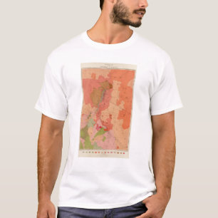 Geological Map of the Washoe District T-Shirt