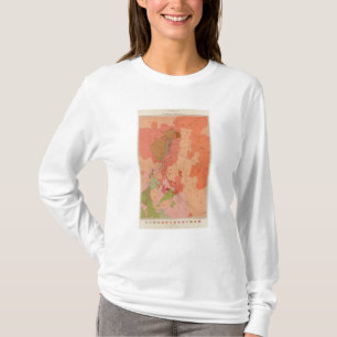 Geological Map of the Washoe District T-Shirt