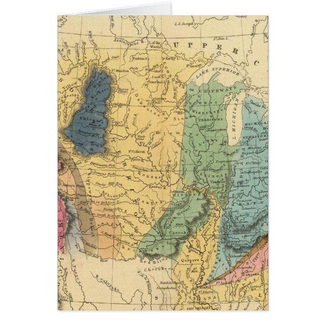Geological map of United States (Front)