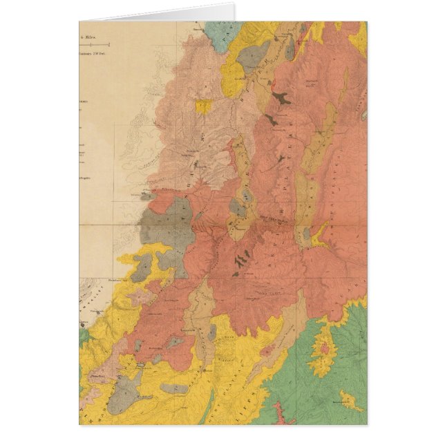 Geological map of Utah (Front)