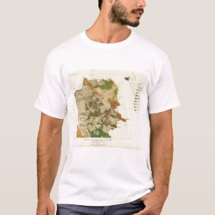 Geological map San Francisco T-Shirt