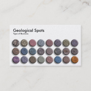 Geological Spots 02 - Pearl Business Card