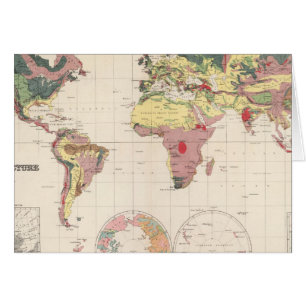 Geological structure of globe