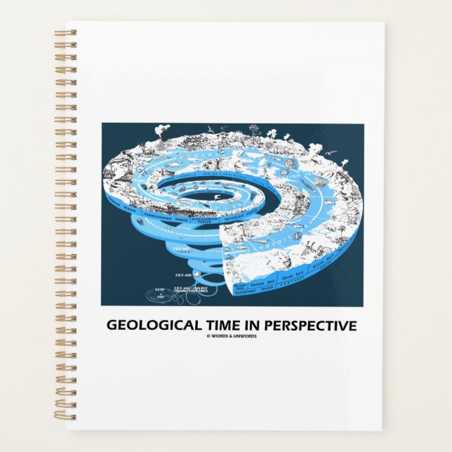 Geological Time In Perspective Earth's History Planner (Front)