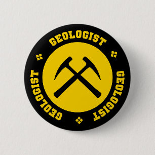 Geologist Button