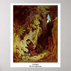 Geologist By Carl Spitzweg Poster
