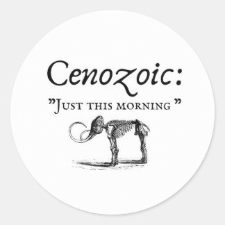 Geologist Classic Round Sticker