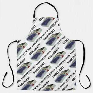 Geologist Embedded Within Subduction Zone Apron