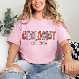 Geologist Est. 2024, Geology Student Graduation T-Shirt