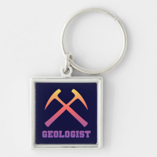 Geologist Key Ring