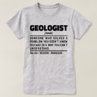 Geologist Noun Geology Cool Student Graduation 