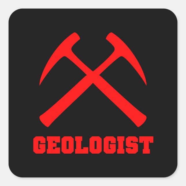 Geologist Sticker (Front)