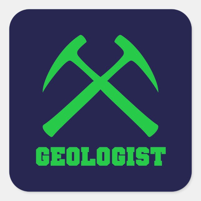 Geologist Sticker (Front)