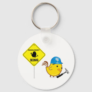 Geologist Xing Key Ring