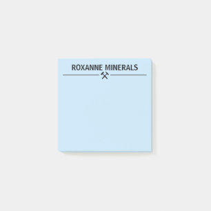 Geologist's Custom Post-it Notes