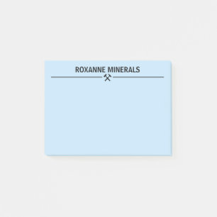 Geologist's Custom Post-it Notes