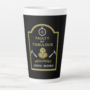 Geologists Funny Gifts For Geologists Geology Latte Mug