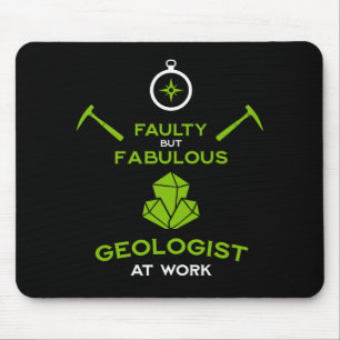 Geologists Funny Gifts For Geologists Geology Mouse Pad