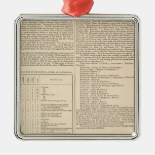 Geology and Paleontology of the British Isles Metal Ornament