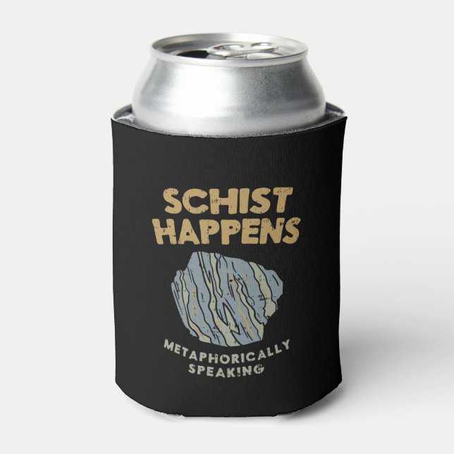 Geology Can Cooler (Can Front)