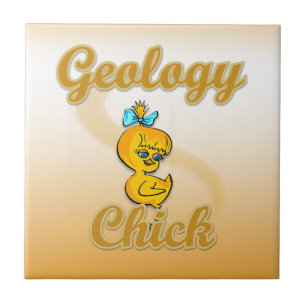 Geology Chick Ceramic Tile