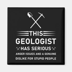 Geology Earth Science Funny Geologist T Shirt_4  Magnet