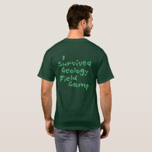 Geology Field Camp Shirt (backprint)