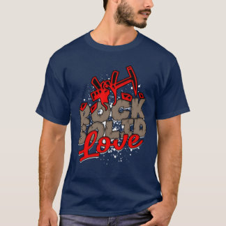 Geology Geologist Rock Solid Love boy T-Shirt