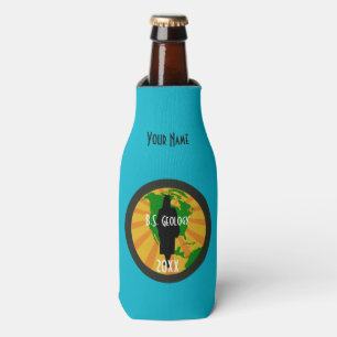Geology Graduate Badge (Female) Bottle Cooler