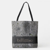 Geology Granite Grey with Moss Details any Text