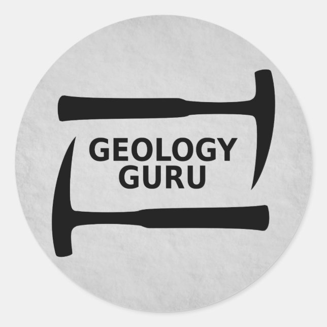 Geology Guru Sticker (Front)