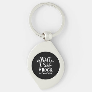 Geology - I See A Rock Key Ring