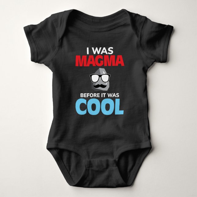Geology Igneous rock magma science chemistry Baby Bodysuit (Front)