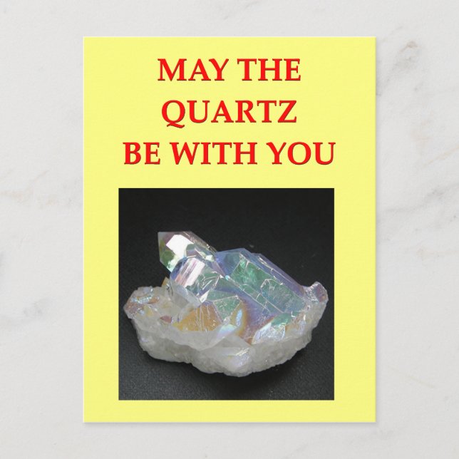 geology joke postcard (Front)