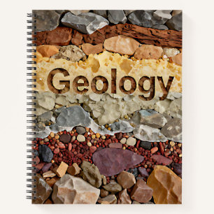 Geology Layered Rocks Earth Science Personalized Notebook