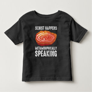 Geology Mineral Geode Scientist Funny Geologist Toddler T-Shirt