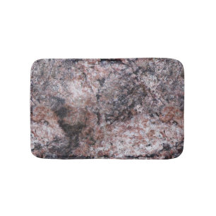 Geology Pinkish Rock Structure Bath Mat