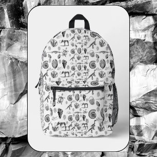 Geology Printed Backpack