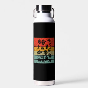 Geology - Rock Collecting Retro Water Bottle
