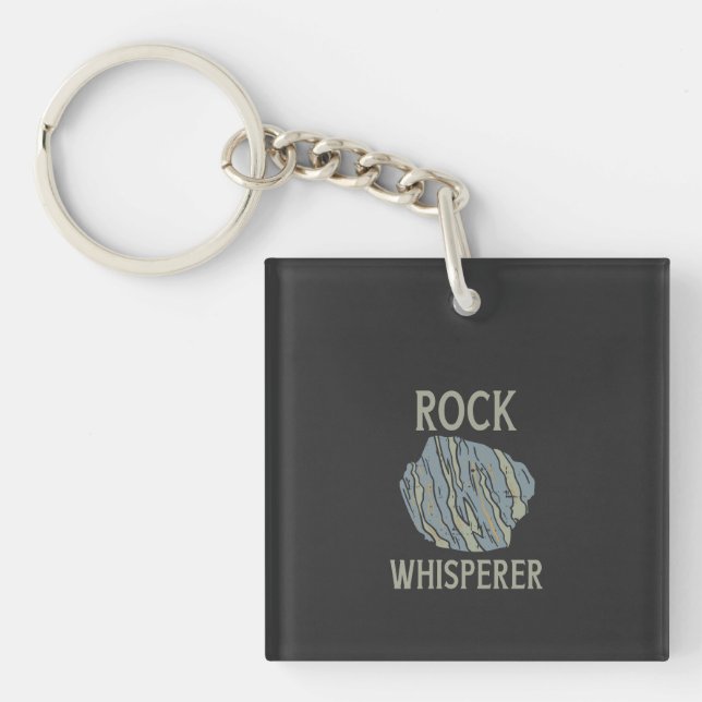 Geology - Rock Whisperer Key Ring (Front)