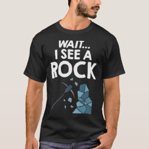 Geology Rockhounding Rock Geode Geologist Collecto T-Shirt