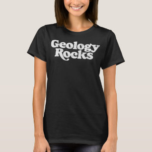 Geology Rocks! Funny Geologist Minimalist Gift Vin T-Shirt