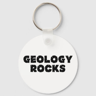 Geology Rocks Key Ring