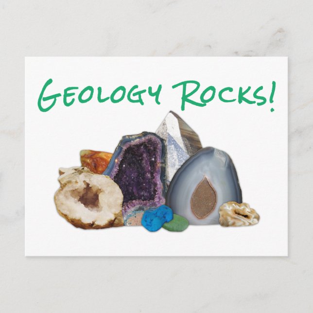 Geology Rocks! Postcard (Front)