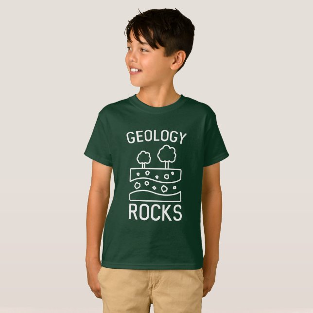Geology Rocks T-Shirt (Front Full)