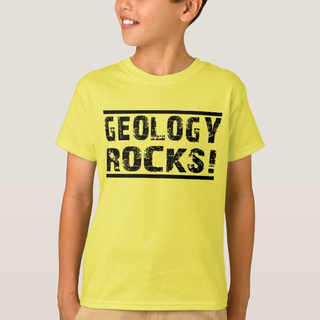 Geology Rocks T-Shirt (Front)