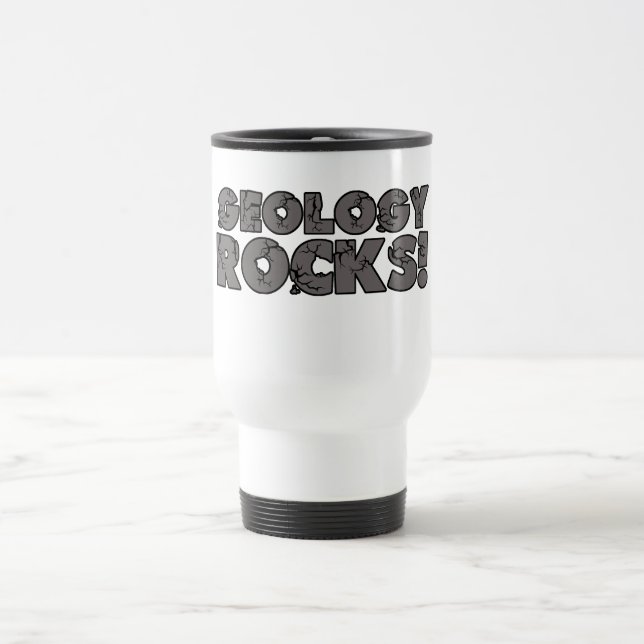 Geology Rocks Travel Mug (Center)