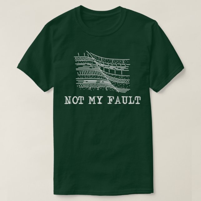 Geology seismologist T-Shirt (Design Front)