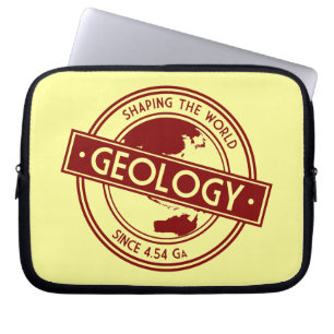 Geology- Shaping the World Logo (Asia/Australia) Laptop Sleeve