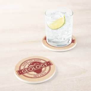 Geology- Shaping the World Logo (Europe) Coaster